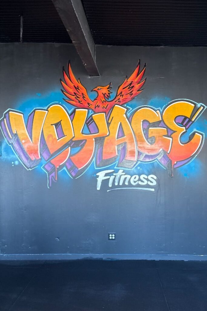 Voyage Fitness wall mural